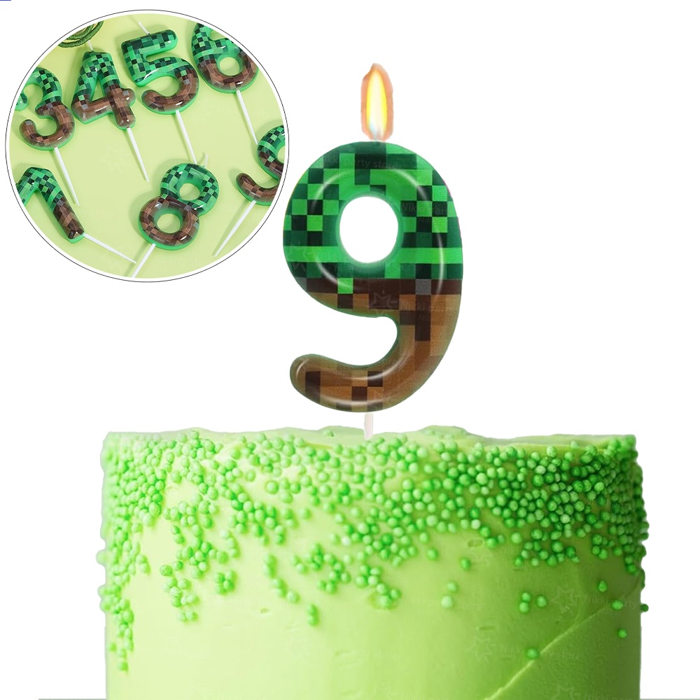 Miner Birthday Candles Birthda - огляд і ціна Candle Supplies Video